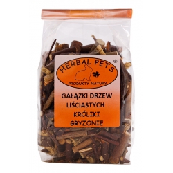 Herbal Pets GAŁĄZKI DRZEW LIŚCIASTYCH 75g